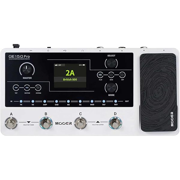 Amazon.co.jp: Mooer ムーアー Prime P2 White マルチエフェクター